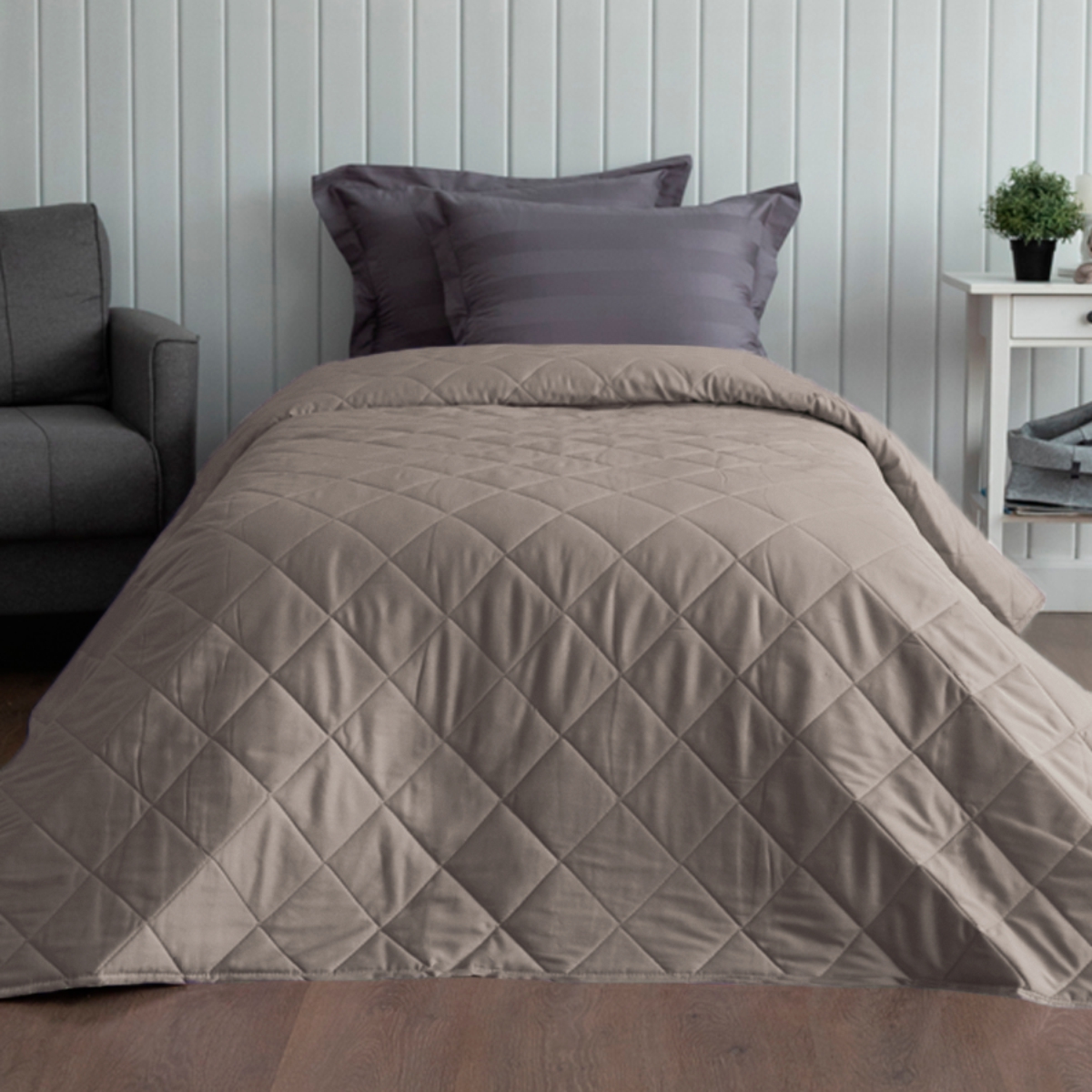 Покрывало хлопковое | ПОКРЫВАЛО ХЛОПКОВОЕ ОДНОТОННОЕ БЕЖЕВЫЙ