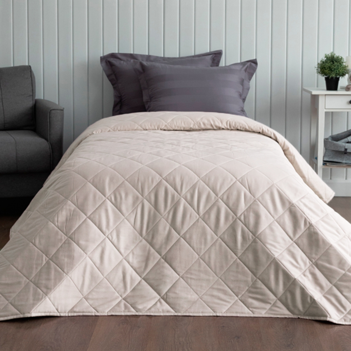 Покрывало хлопковое | ПОКРЫВАЛО ХЛОПКОВОЕ ОДНОТОННОЕ МОЛОЧНЫЙ