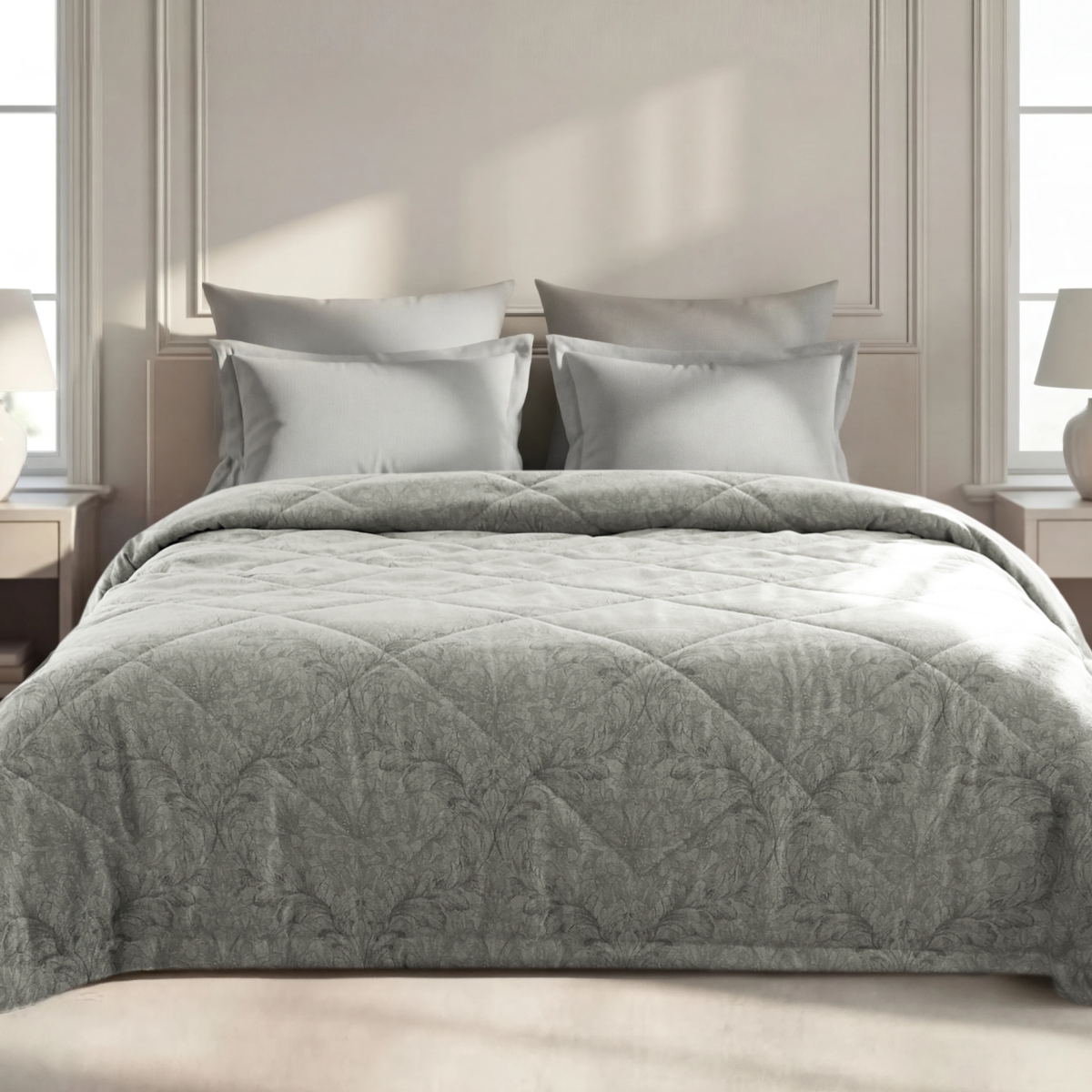 Покрывало | ПОКРЫВАЛО PROVENCE СТАЛЬНОЙ