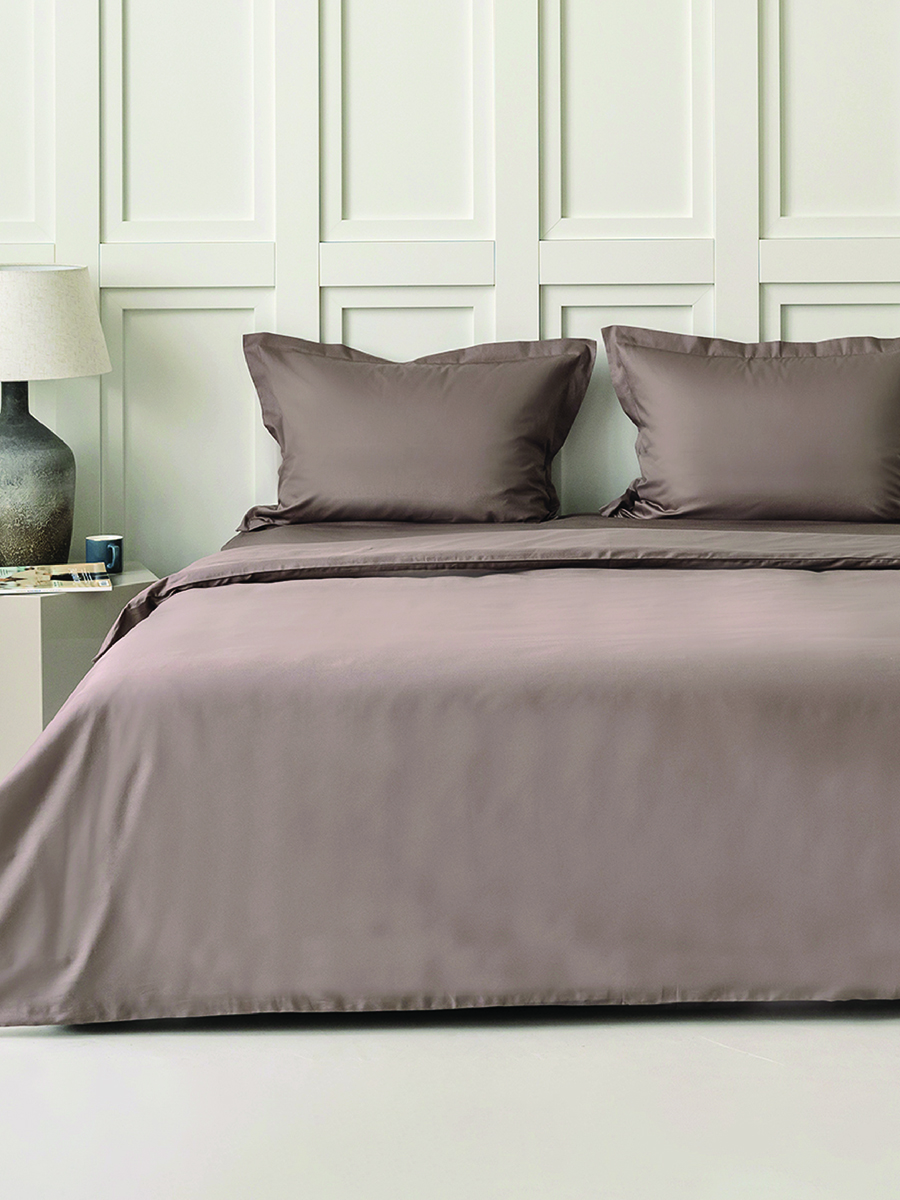 Постельное бельё Сатин однотонный | ПОСТЕЛЬНОЕ БЕЛЬЕ САТИН ШОКОЛАД