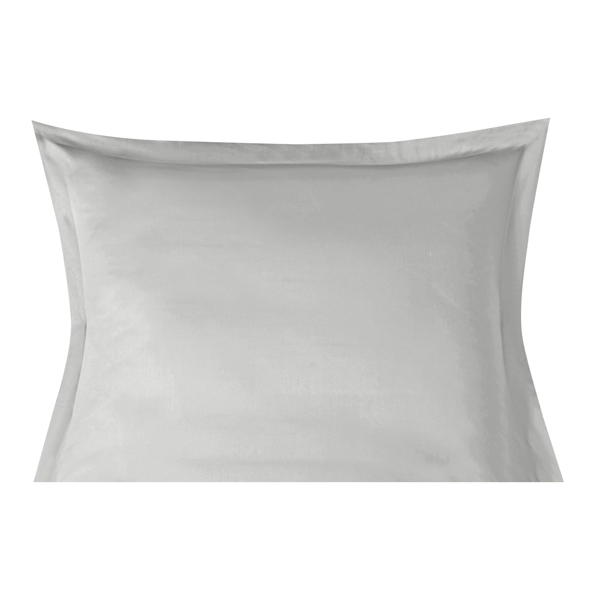 Наволочка Мако-сатин | Наволочка Мако-сатин Серебристый