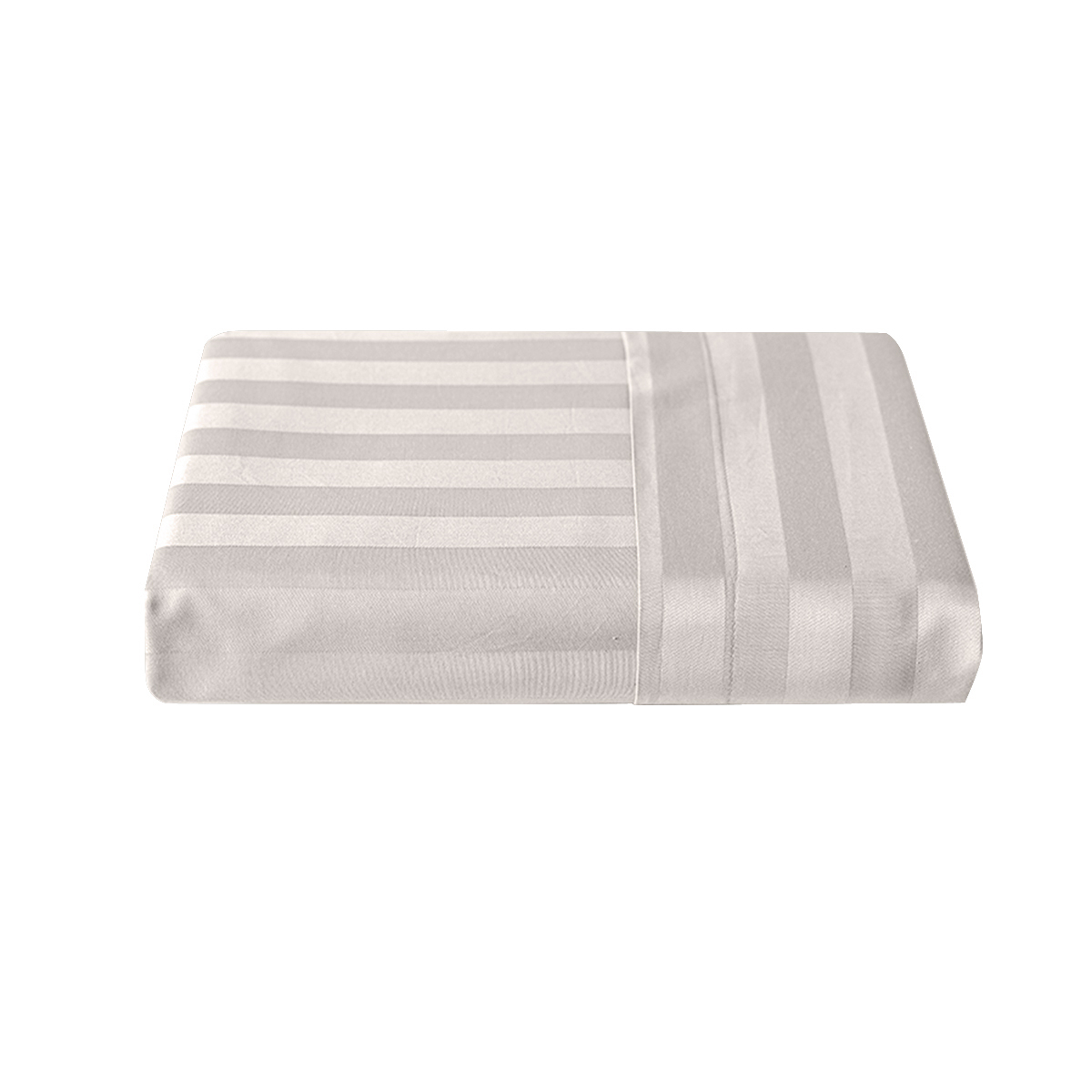 Пододеяльник Страйп-сатин | Пододеяльник Страйп-сатин Белый песок
