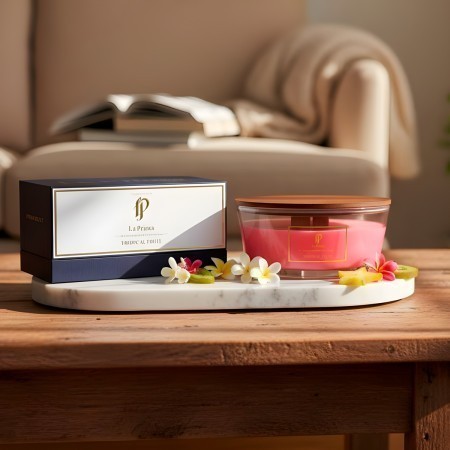 Свеча ароматическая Tropical fruit 450 гр.