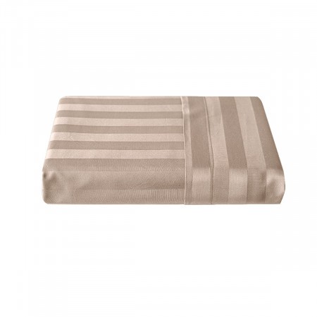 Пододеяльник Страйп-сатин Карамель