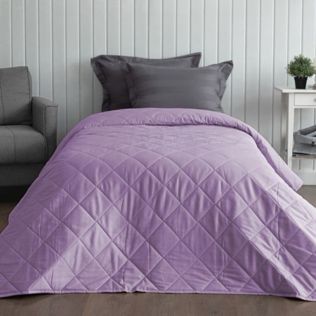 ПОКРЫВАЛО ХЛОПКОВОЕ ОДНОТОННОЕ ЛИЛОВЫЙ 180х220 см.