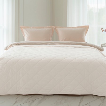 ПОКРЫВАЛО ХЛОПКОВОЕ ОДНОТОННОЕ МОЛОЧНЫЙ