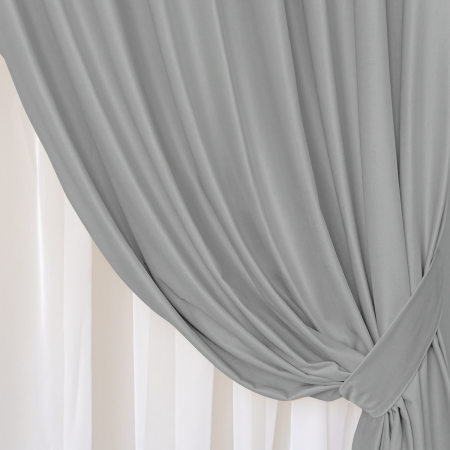 ШТОРЫ PALAZZO СВЕТЛО-СЕРЫЙ