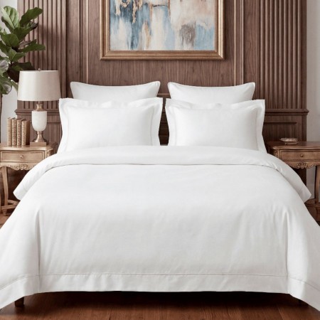 ПОСТЕЛЬНОЕ БЕЛЬЁ МАКО-САТИН "КЛАССИКА" БЕЛОСНЕЖНЫЙ