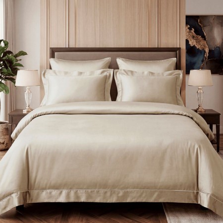 ПОСТЕЛЬНОЕ БЕЛЬЁ МАКО-САТИН "КЛАССИКА" МАРЦИПАН